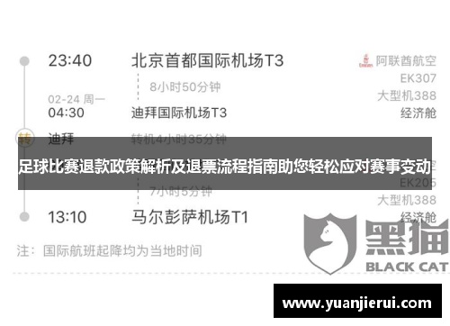 足球比赛退款政策解析及退票流程指南助您轻松应对赛事变动